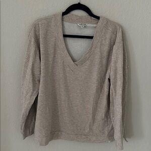 Orvis Beige Sweatshirt - Soft and Cozy